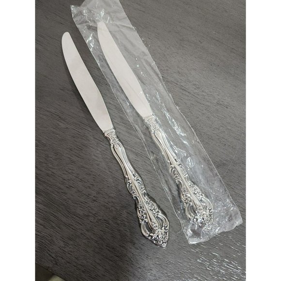 2 Oneida Brahms Hollow Handle Dinner Knife 9" Community stainless flatware - Picture 4 of 6